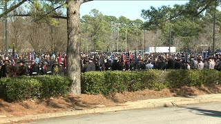 Loved ones remember '2 heroes' at celebration of life for slain Virginia police officers