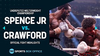 Masterclass For The Ages 😮💨 Errol Spence Jr. vs. Terence Crawford Fight Highlights 🔥 History Made 🏆