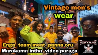 AMBUR VINTAGE MENS WEAR | FUN VIDEO | MICKEYMOUSE | DHILIP| TIME ILLA