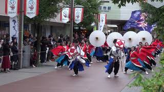 名古屋大学゛快踊乱舞゛（四日市よさこい祭り2017）ふれあいモール会場