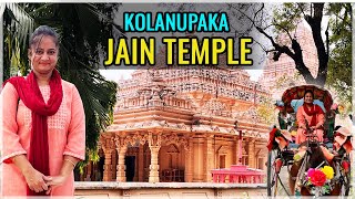 Jain Temple Beauty || Kolanupaka Jain Temple || Anu's Amazing Vlog