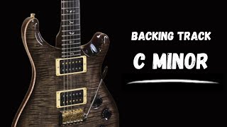 Dark Ballad Guitar Backing Track Jam in C Minor | 96 bpm