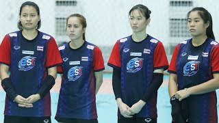 ทีมวอลเลย์บอลหญิงทีมชาติไทยฝึกซ้อมก่อนลุย 'ซีเกมส์ และ VNL' (มีสัมภาษณ์โค้ช)