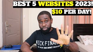 TOP 5 WEBSITES THAT PAY YOU DAILY!! (Make Money Online 2023!!)