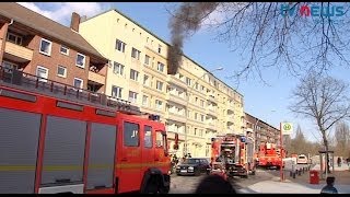 Wohnungsbrand in Hamm