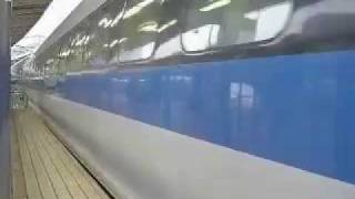 500系｢のぞみ29号｣東京駅出発 2009.10.24