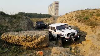 #Lahore RC Crew - Scx10-3 JL, FMS LC80, RGT Ex86190, Hilux- Dirt Trail