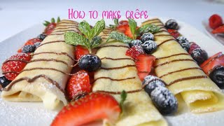 ምሳ የማያስደግም የእሁድ ቁርስ How to make Crepe