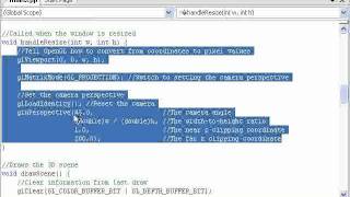 OpenGL Tutorial #1 - Basic Shapes