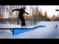 How To Hit Kinked Rails On Skis