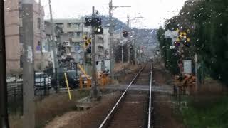 [前面展望]阪急甲陽線夙川駅から苦楽園口駅まで～2019年4月