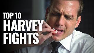 Top 10 Harvey Specter Fights [All Seasons]
