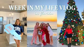 FLORIDA WEEK IN MY LIFE || welcome to my new apartment, home decor shopping \u0026 xmas parties