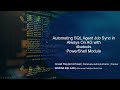 Automating SQL Agent Job Sync in Always On AG with dbatools PowerShell Module