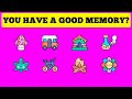 Memory test with 10 simple tests Do you have a good memory? Check it out with this quiz.