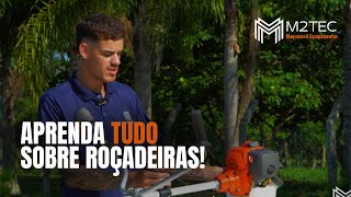 Como montar a Roçadeira 143RS Husqvarna | M2Tec Máquinas & Equipamentos