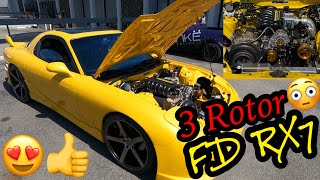 3 Rotor FD RX7: This 20B is by far the most unique sound I've ever heard!!!