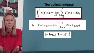 VCE Maths Methods - Definite Integrals