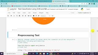 text classification NLP Tutorial 3 | Natural Language Processing 2022 | Text classification SVM urdu