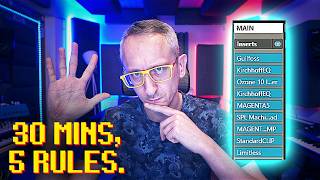 Good mastering takes... 30 minutes. You just follow my chain and these 5 rules.