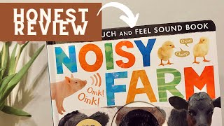 Honest Review Noisy Farm Children's Book, Interactive Farm Animals Kids Board Book, Animal Sounds