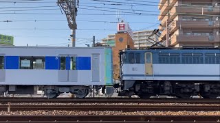 都営三田線6500形甲種輸送 EF65 2117号機牽引