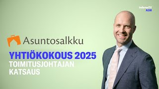 Asuntosalkun yhtiökokous | Toimitusjohtajan katsaus 23.1.2025