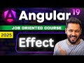 Angular 19 Tutorial #22 Effect