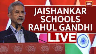 WATCH S Jaishankar Speech Live: Jaishankar Hits Out At Rahul Gandhi Over LAC Deployment | LIVE News