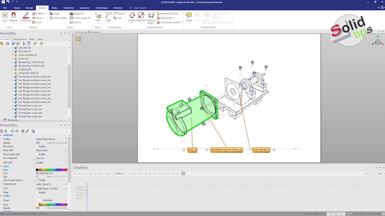 SOLIDWORKS TUTORIAL COMPOSER | Imagen Técnica - YouTube