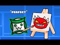 Drawing Geometry Dash Extreme Demons (Terribly)