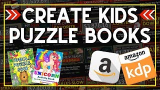 Here's How To Create Kids Activity Books (Dot to Dot Books) For Low Content Book Publishing