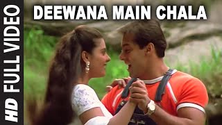 Deewana Main Chala Full HD Video Song | Pyar Kiya To Darna Kya | Udit Narayan | Salman Khan, Kajol