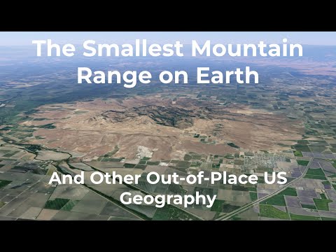 What is the smallest mountain range in the world?