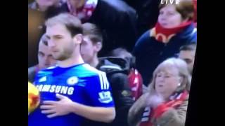 Branislav Ivanović gets pranked by Liverpool Fans :D