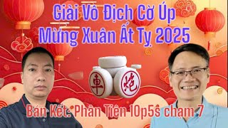 [Bán Kết] Giải Vô Địch Cờ Úp Mừng Xuân Ất Tỵ 2025 | Vũ Thiệu vs Huy Nguyễn | Phân tiên 10p5s chạm 7