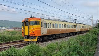 2022年7月21日 しなの鉄道 7時37分滋野駅発小諸行き 滋野-小諸間 115系 S9編成 台鉄自強号