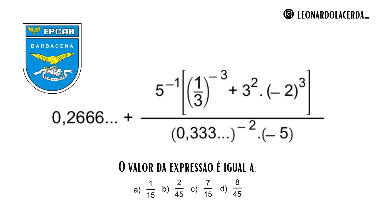 Matemática - EPCAR - 2022 - Q17 - YouTube