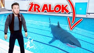 HODIL JSEM ŽRALOKA DO ŠKOLNÍHO BAZÉNU? | Bad Guys at School #2