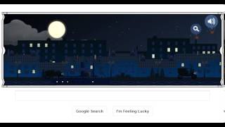 Google Doodles 22-Aug-2013 - Claude Debussy's Birthday