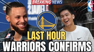 🏀 LAST MINUTE! NOBODY EXPECTED! WARRIORS CONFIRMS! WARRIORS NEWS! GOLDEN STATE WARRIORS NEWS