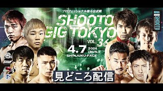 【見どころ配信】プロフェッショナル修斗公式戦 SHOOTO GIG TOKYO Vol.36