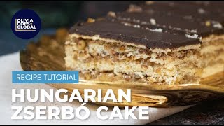 Hungarian Zserbo Cake Recipe Tutorial - The Ultimate Guide to a Classic Hungarian Dessert!