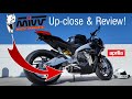 MIVV Exhaust Sound & Review Aprilia 660