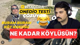 Onedio KÖYLÜ MÜSÜN ŞEHİRLİ Mİ TESTİ çözüyorum.