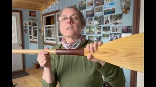 3 Minutes  with a Maine Guide  # 73 Making a Leather Paddle Sleeve