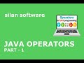 JAVA Unary Operators || SILAN Software  || JAVA Tutorial