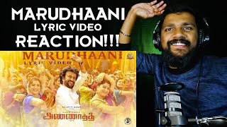 Marudhaani - Lyric Video REACTION | Annaatthe | Rajinikanth | Sun Pictures | D.Imman