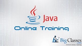 Java Video Tutorial - Java training for beginners - bigclasses