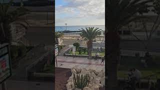 🏖 Playa de Las Vistas, Tenerife 🌴☀️ +21°C 18/2/2025 18:04 #playadelasvistas #tenerife #spain